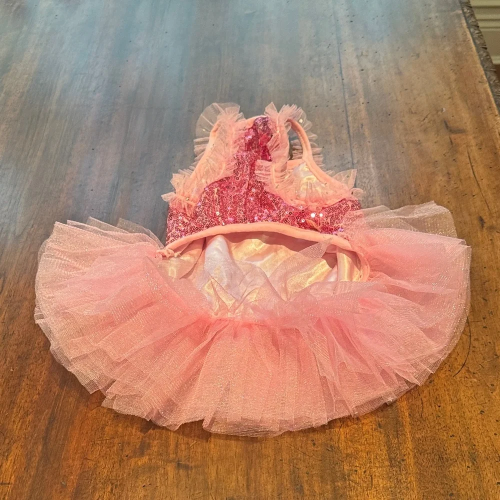 Sparkling Pink Dog Dress for Halloween